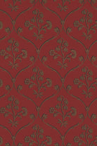 Little Greene's Cranford Wallpaper in Cherry Gold