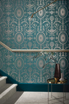 Little Greene's Pall Mall Wallpaper in Canton Gold