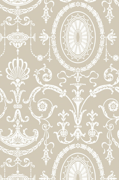 Little Greene's Pall Mall Wallpaper in Scholar
