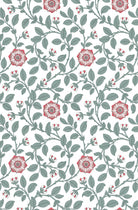 Little Greene's Richmond Green Wallpaper in Dorcas