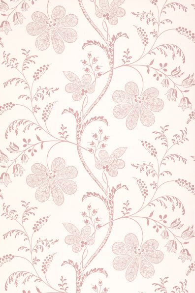 Little Greene's Bedford Square  Wallpaper in Hellebore