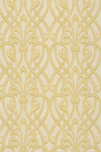 Little Greene's Brook Street Wallpaper in Fedora