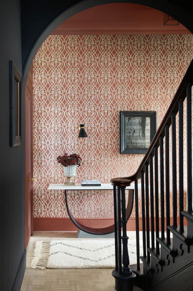 Little Greene's Brook Street Wallpaper in Etruscan