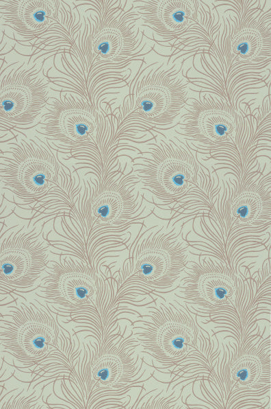 Little Greene's Carlton House Terrace Wallpaper in Copper