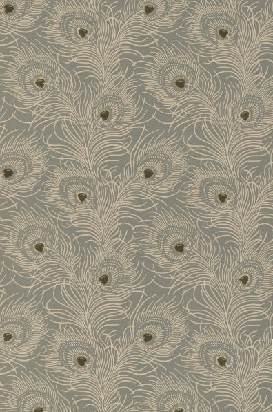 Little Greene's Carlton House Terrace Wallpaper in Slate