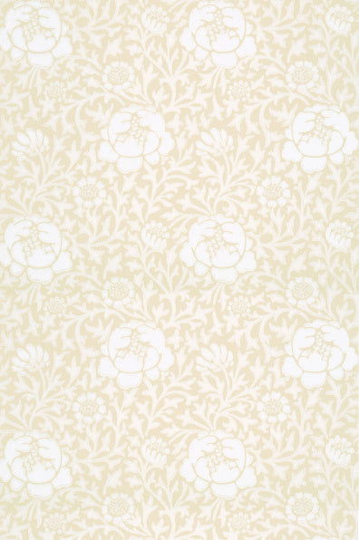 Little Greene's Lansdowne Walk Wallpaper in Frost