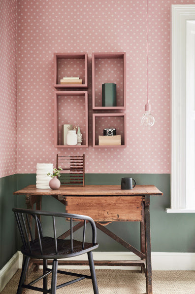 Little Greene's Lower George Street Wallpaper in Carousel