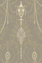 Little Greene's Marlborough Wallpaper in Boutique