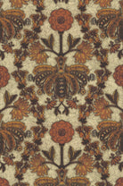 Little Greene's New Bond Street Wallpaper in Burnish