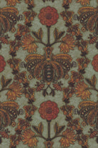 Little Greene's New Bond Street Wallpaper in Victory