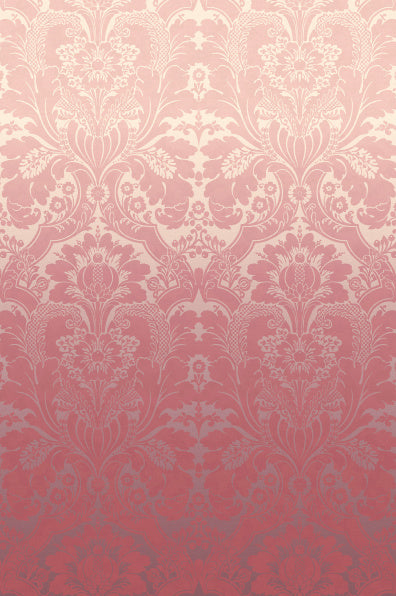 Little Greene's St James's Park Wallpaper in Cherry Fade