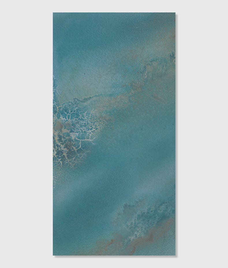 Ca'Pietra's Maldives Porcelain Lagoon Polished Tiles