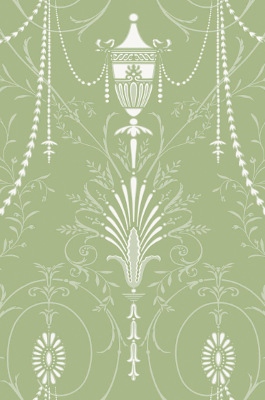 Little Greene's Marlborough Wallpaper in Earl