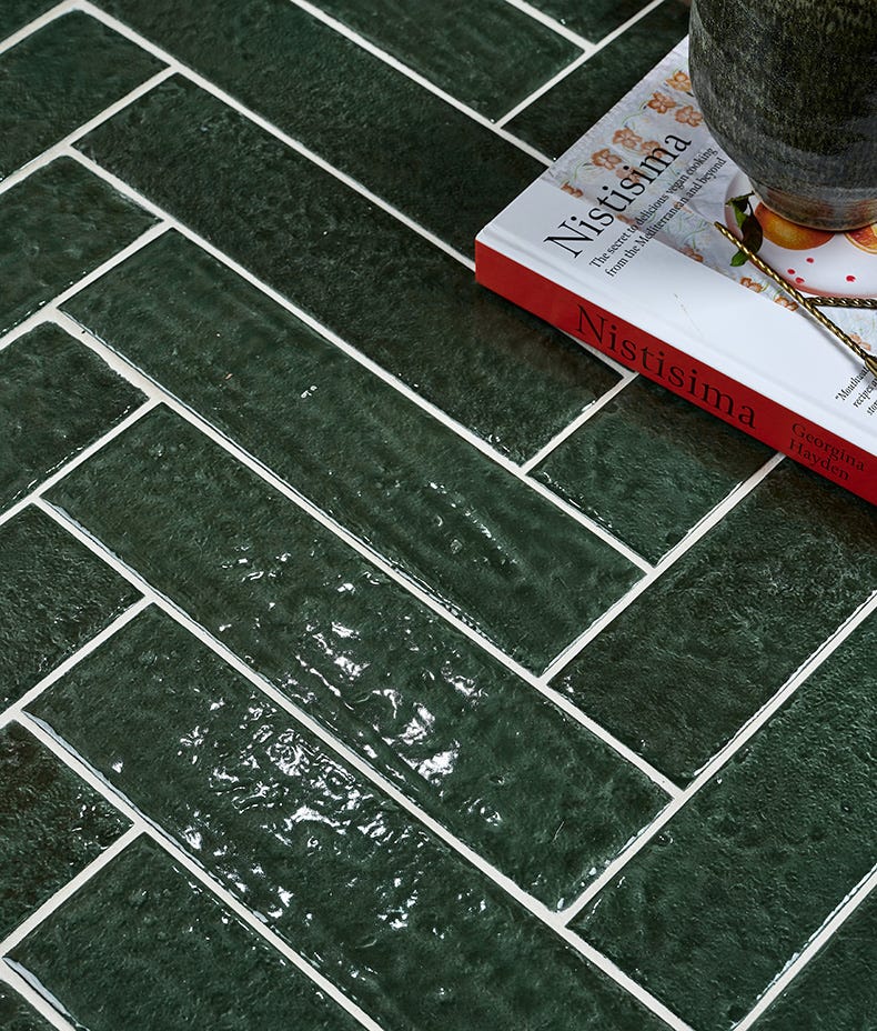 Ca'Pietra's Marlborough Porcelain Parquet Tiles