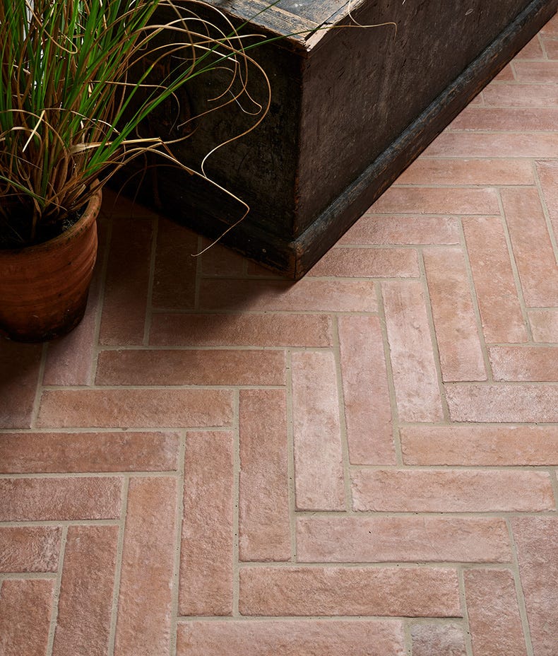 Ca'Pietra's Marlborough Porcelain Parquet Tiles
