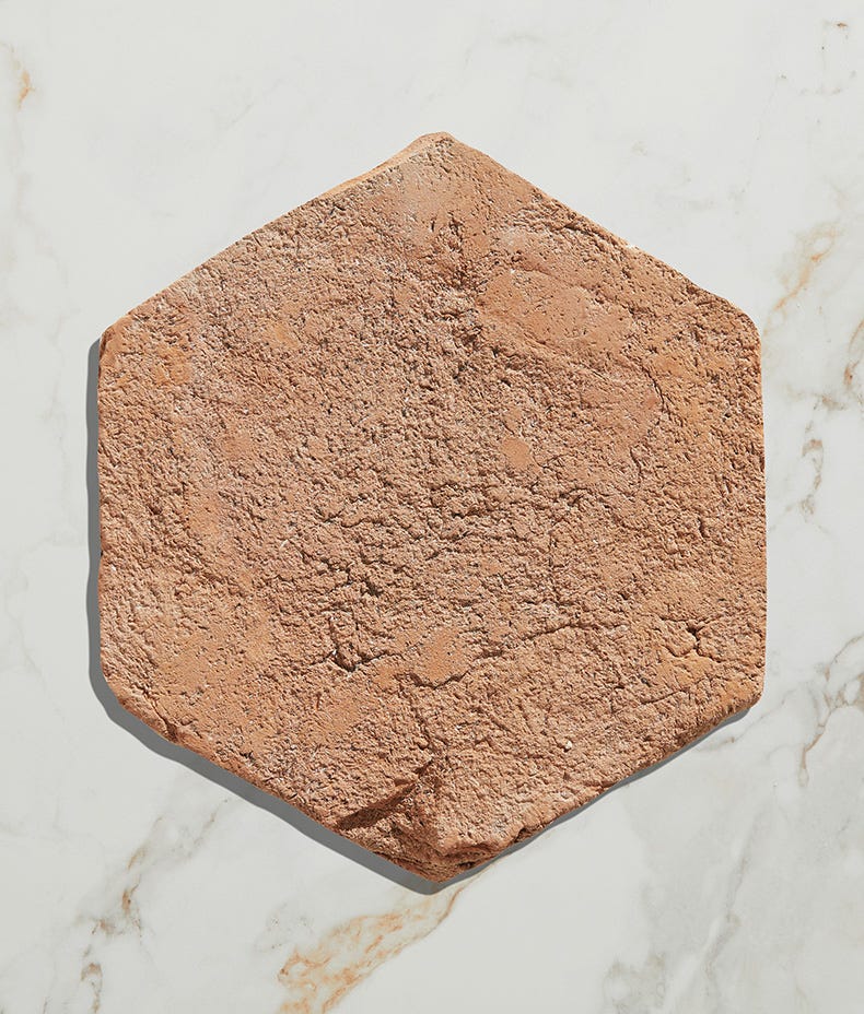 Ca'Pietra's Marlborough Terracotta Tiles Hexagon