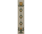 Set of 10 Moss/Mustard Tiles