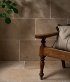 Ca'Pietra's Neranjo Blend Limestone Tumbled Finish Tiles