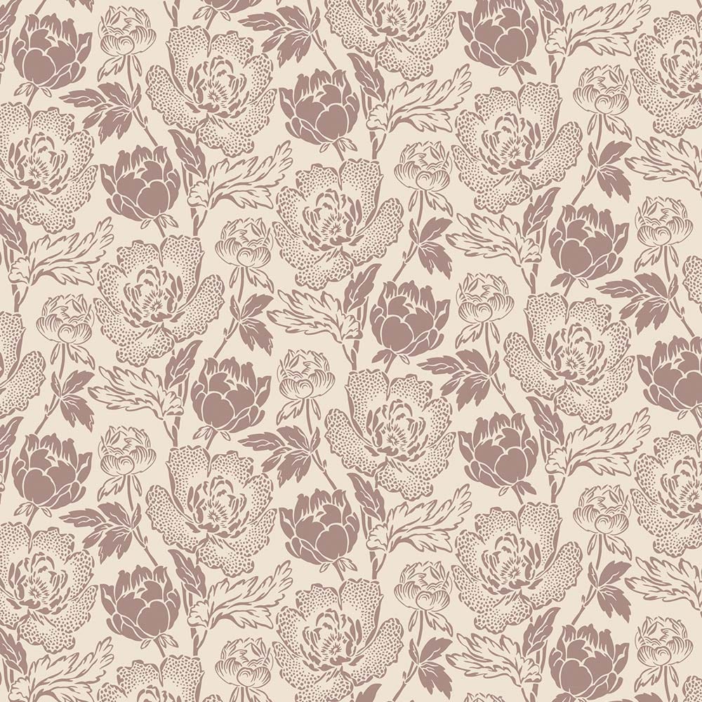 Farrow and Ball's Peony Wallpaper