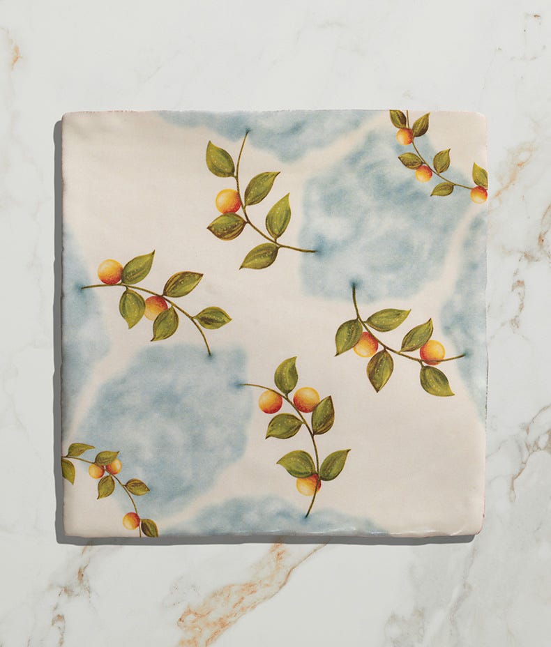 Ca'Pietra's Nonna's Kitchen Nuvola Ceramic Tiles