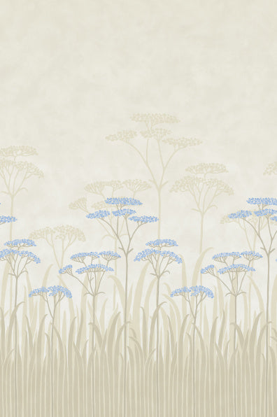 Little Greene's Achillea Wallpaper in Dew