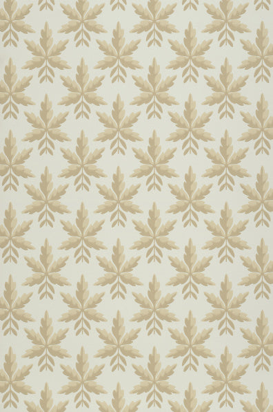 Little Greene's Clutterbuck Wallpaper in Hessian