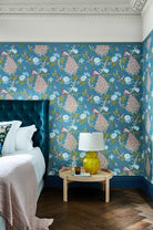 Little Greene's Pavona Wallpaper in Sylvie