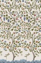 Little Greene's Mandalay Wallpaper in Ceviche