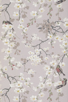 Little Greene's Massingberd Blossom Wallpaper in Grey