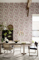 Little Greene's Massingberd Blossom Wallpaper in Mineral
