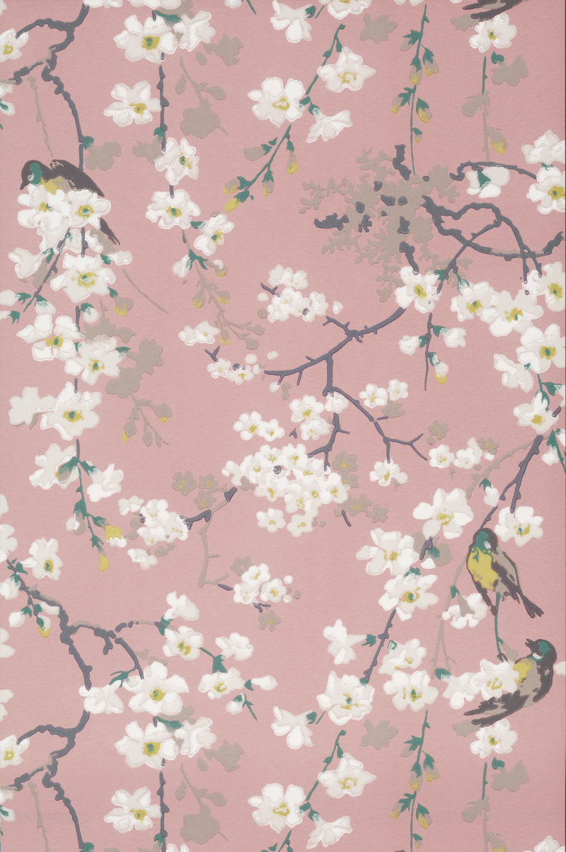 Little Greene's Massingberd Blossom Wallpaper in Oriental