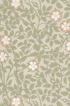 Little Greene's Briar Rose Wallpaper in Green Mist
