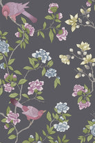 Little Greene's Aderyn Wallpaper in Arquerite Dark