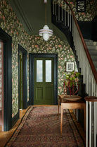 Little Greene's Aderyn Wallpaper in Olive Colour