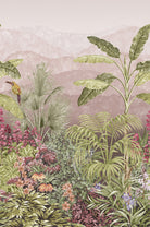 Little Greene's Capricorn Wallpaper in Blush