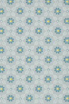 Little Greene's Ditsy Block Wallpaper in Bone China Blue