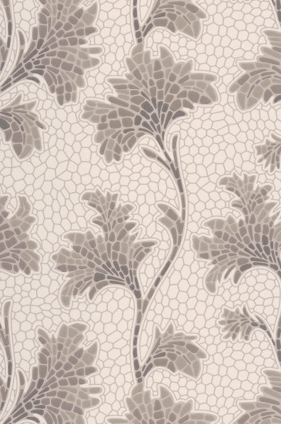 Little Greene's Mosaic Trail Wallpaper in Slaked Lime