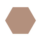 Equilateral Hexagon Tile in Old Pink