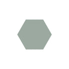 Equilateral Hexagon Tile in Pale Green