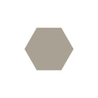 Equilateral Hexagon Tile in Pale Grey