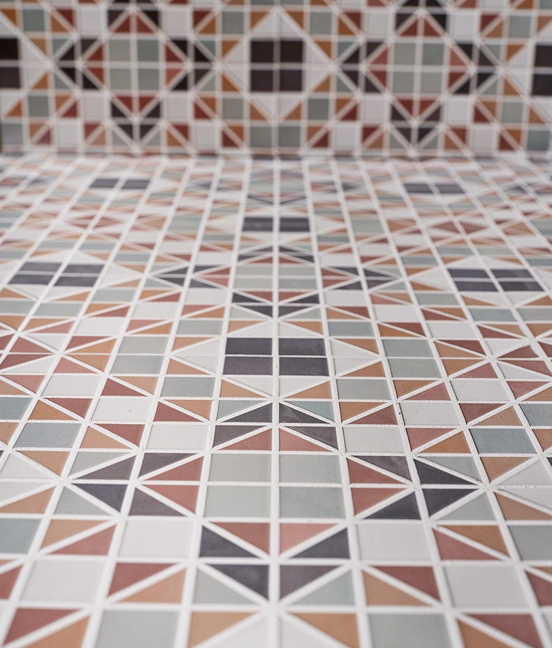 Ca'Pietra's Pavilion Porcelain Tiles