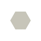 Equilateral Hexagon Tile in Pearl Grey