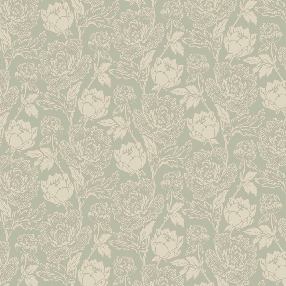 Farrow and Ball's Peony Wallpaper