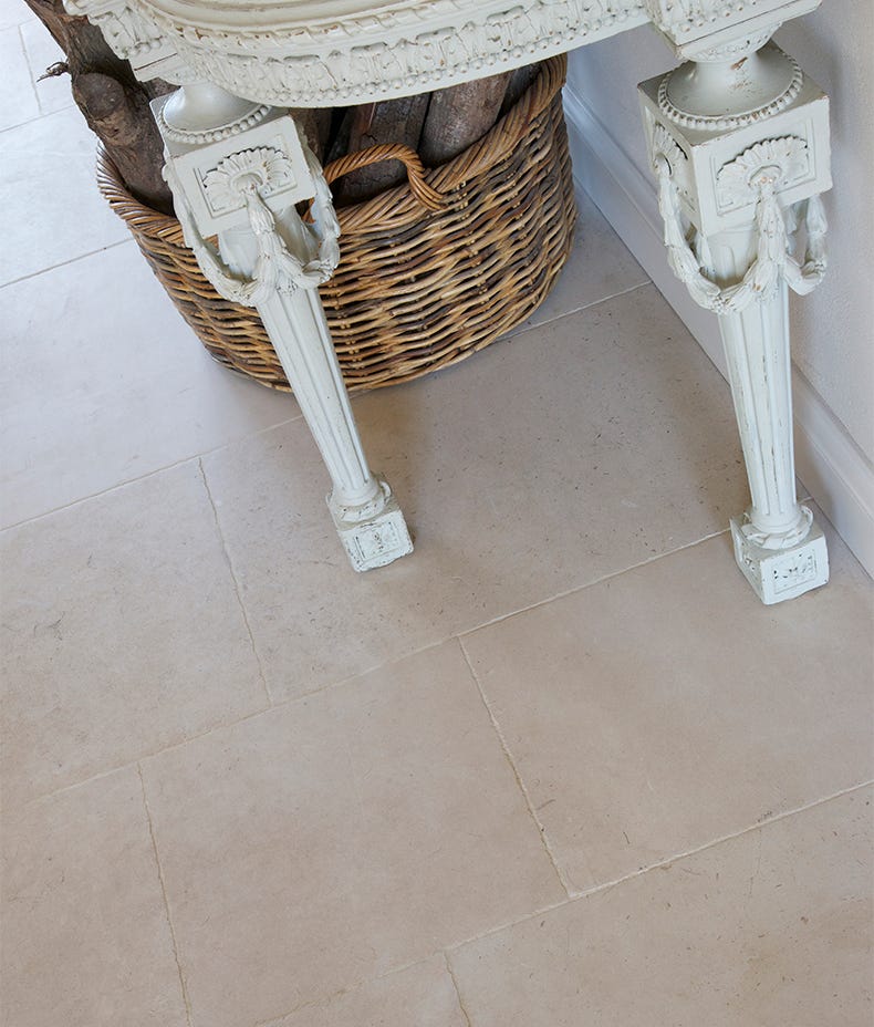 Ca'Pietra's Portland Classic Limestone Artisan Aged Tiles