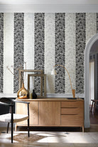 Little Greene's Carlisle Street Wallpaper in Metal