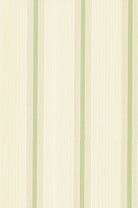 Little Greene's Cavendish Stripe Brush Wallpaper in Green