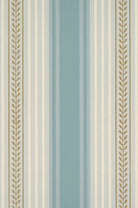 Little Greene's Maddox Street Wallpaper in Blue Dusk