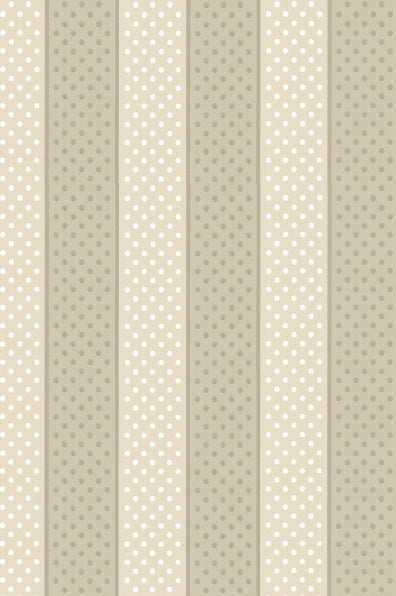 Little Greene's Paint Spot Wallpaper in Vanilla/taupe
