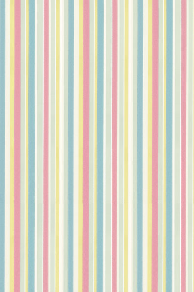 Little Greene's Tailor Stripe Wallpaper in Pastel