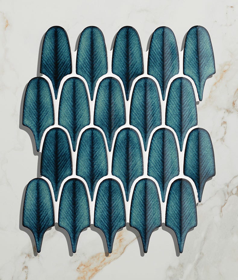 Ca'Pietra's Preen Porcelain Mosaic Tiles
